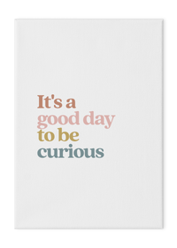 It's a Good Day to be Curious